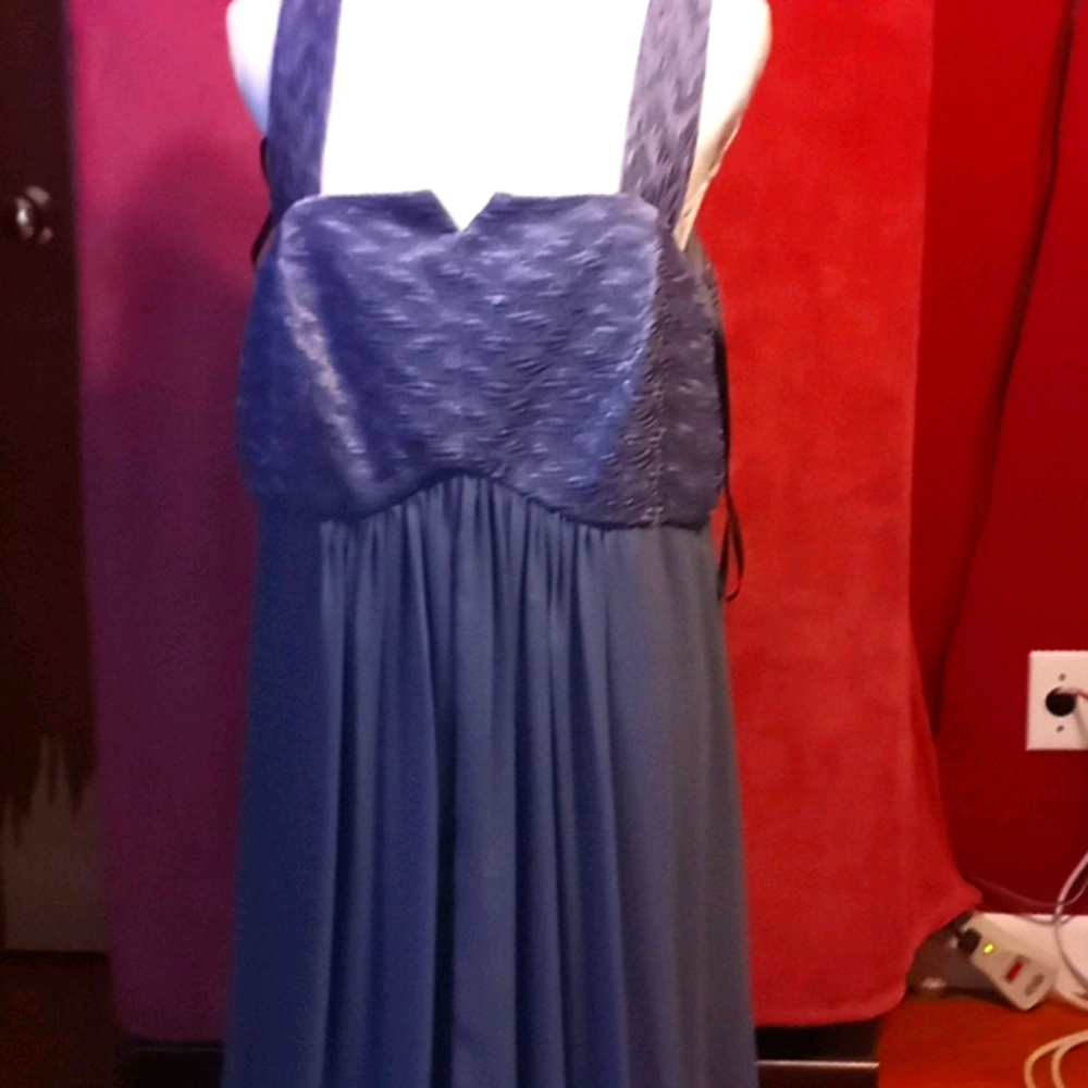 Dana Kay long purple dress